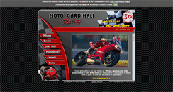Desktop Screenshot of motogardinaliracing.it